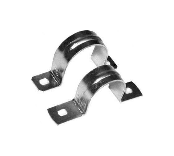 Изображение товара Двухлапковая металлическая скоба Рувинил с внутренним диаметром 14 мм 30 шт С21414