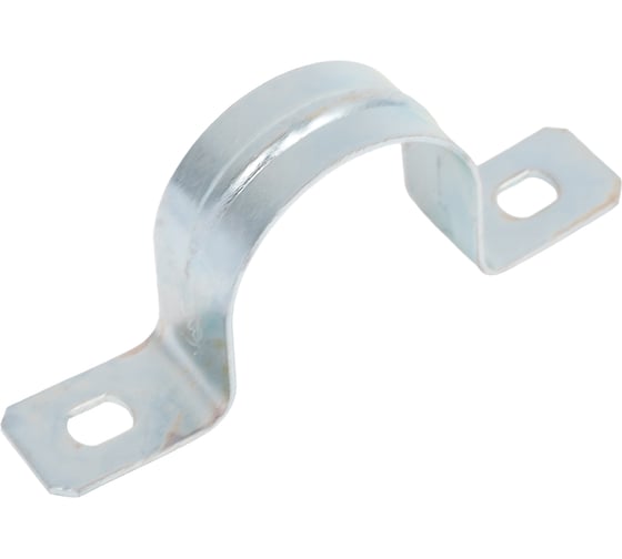 Изображение товара Двухлапковая металлическая скоба Рувинил с внутренним диаметром 34 мм 20 шт С21434