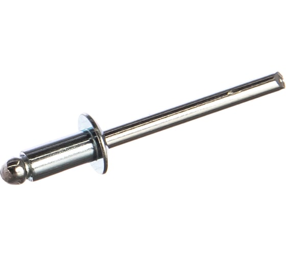 Изображение товара Заклепка вытяжная открытая сталь/сталь St/St (50 шт; 4.8x10 мм; Борт: Стандарт) MESSER 114014810-50