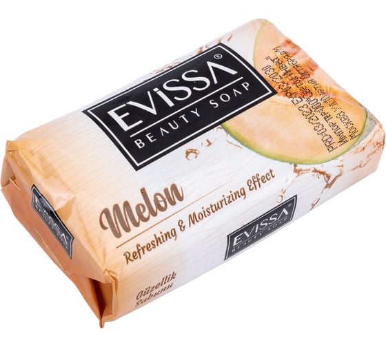 Изображение товара Туалетное мыло EVISSА в картонной упаковке, 100 гр., дыня М5022
