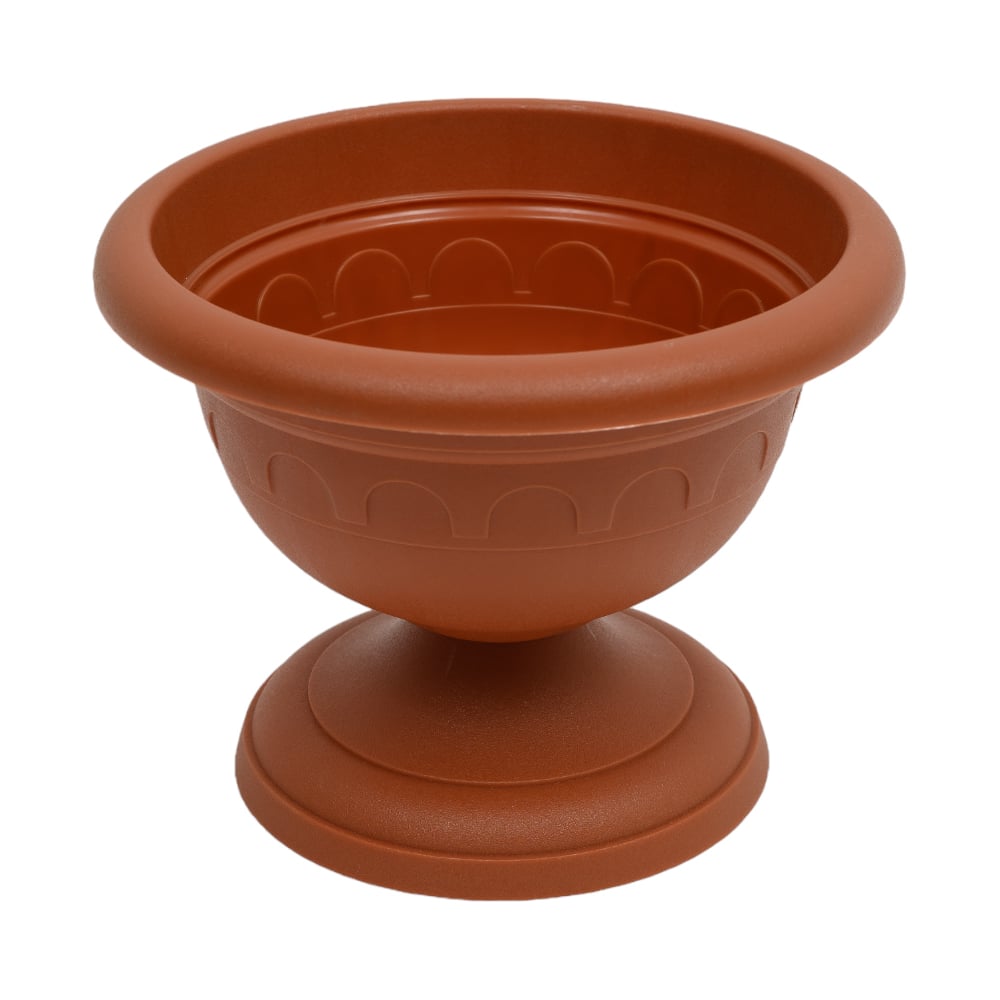 Изображение товара Низкий терракотовый вазон Martika Колывань 0.6 л диаметр 14 см