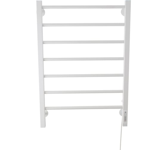 Изображение товара Полотенцесушитель Domoterm Электро куба п7 сталь 500x750 белый 4680746599295