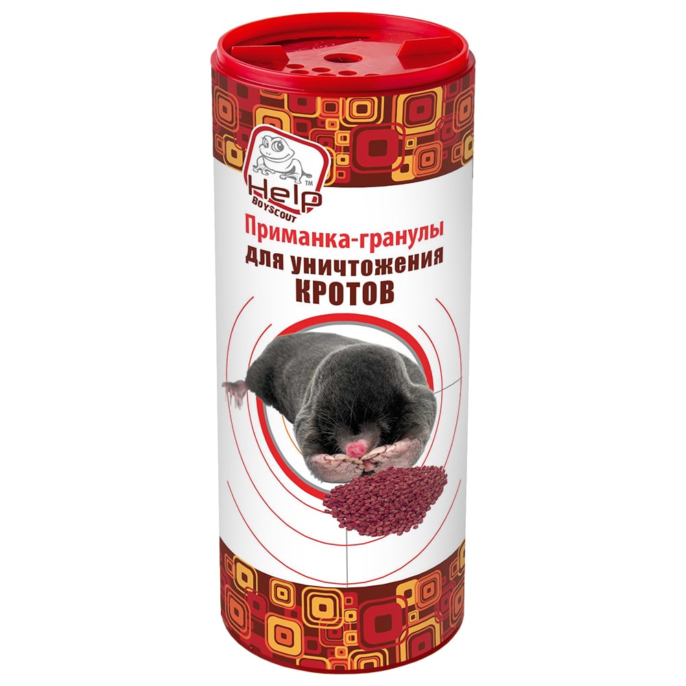 Приманка-гранулы для уничтожения кротов HELP