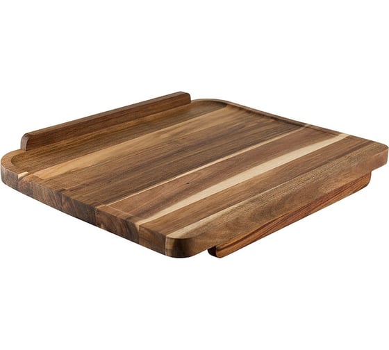 Изображение товара Разделочная доска Smart Solutions Fix&Cut, 46x36 см, акация SS00008