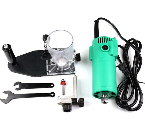 Изображение товара Триммер для кромки (ручной фрезерный станок для обработки кромки) Deltatools ff026b 06-3329