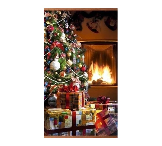 Изображение товара Инфракрасный настенный обогреватель Домашний Очаг 500Вт для дома, для дачи, елка