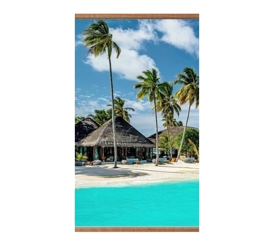 Изображение товара Инфракрасный настенный обогреватель Домашний Очаг 500Вт для дома, для дачи, лагуна