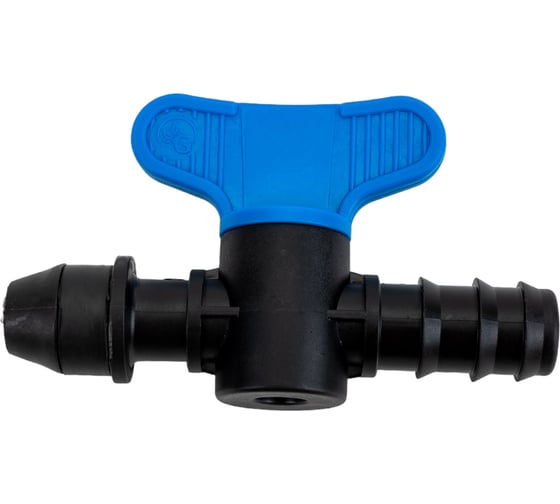 Изображение товара Кран для капельного полива 16мм 5шт, стартовый для шланга, для трубки с уплотнительной резинкой MasterProf ДС.060099.ИМ