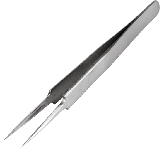 Изображение товара Пинцет 125мм (прямой, с острыми концами, блистер) REXANT 12-0376