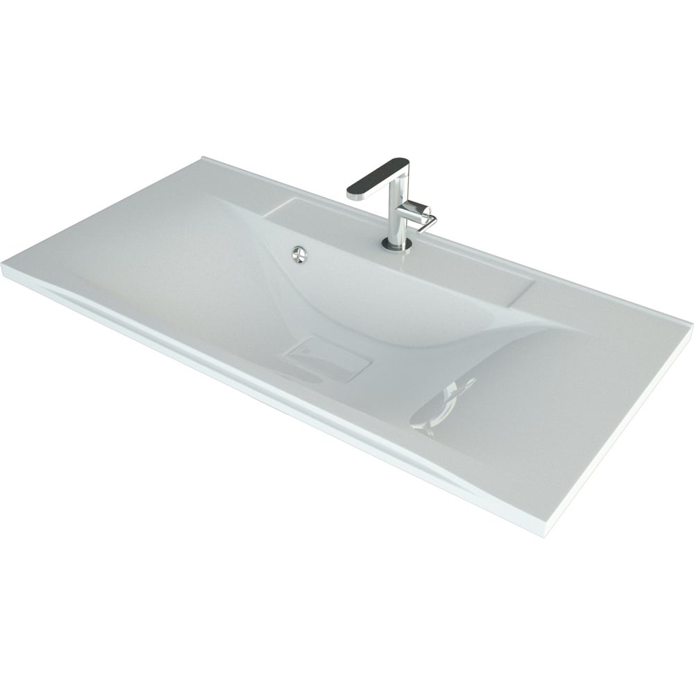 Изображение товара Современная раковина Madera Milen 90 из искусственного мрамора