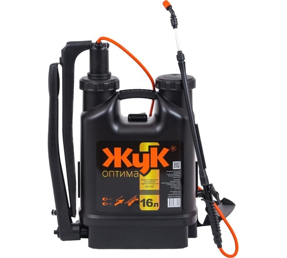 Изображение товара Ранцевый опрыскиватель Жук оптима 16 л ог-111 4630035337275