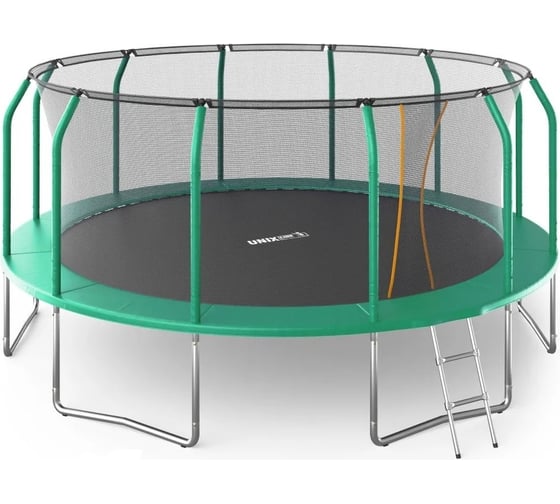 Изображение товара Батут UNIXline unix line supreme basic 16 ft green TRUSUB16G