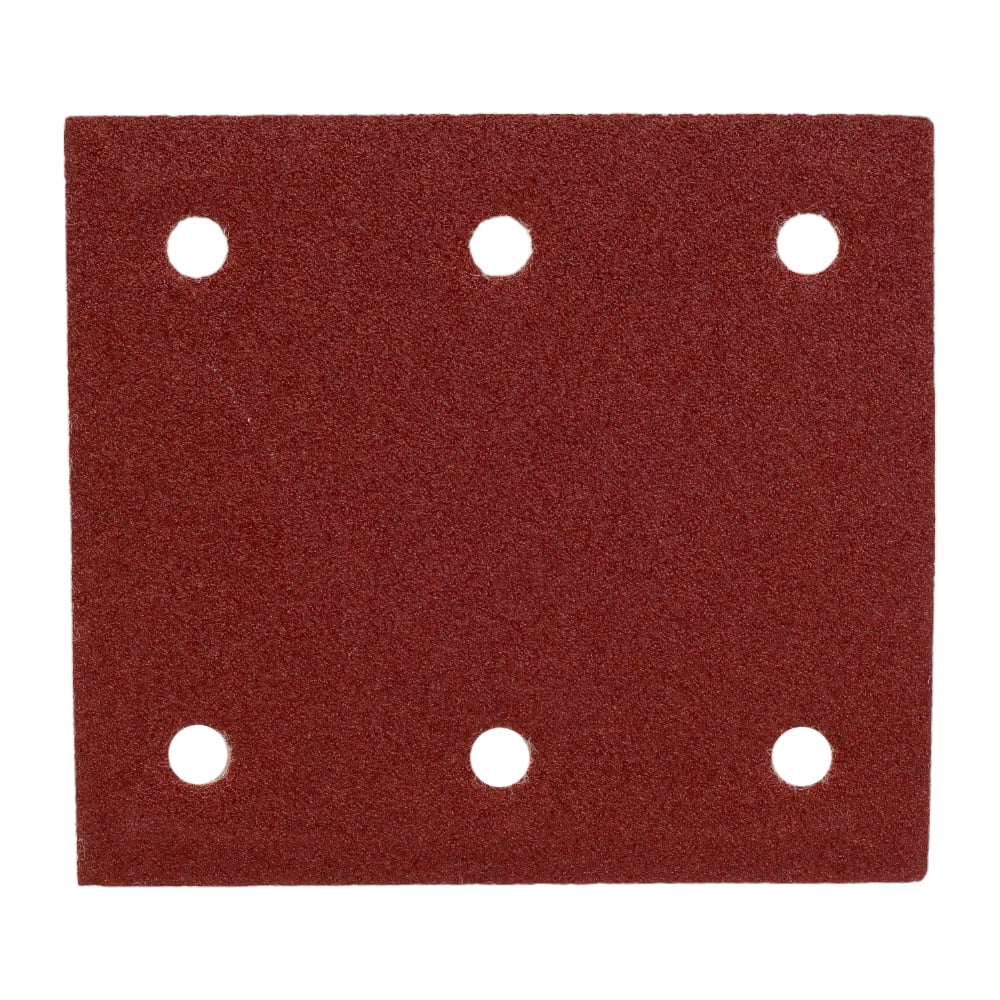 Изображение товара Бумага шлифовальная на липучке 114x102 мм 80 зернистость 10 шт Makita D-58687