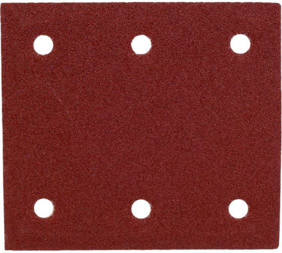 Изображение товара Бумага шлифовальная на липучке 114x102 мм, A80, 10 шт Makita D-58687