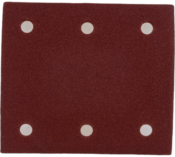 Изображение товара Бумага шлифовальная на липучке 114x102 мм, A150, 10 шт Makita D-58718