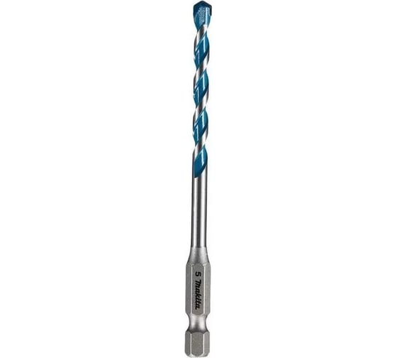 Изображение товара Сверло универсальное 5x50x100 мм, 1/4" Makita E-14956