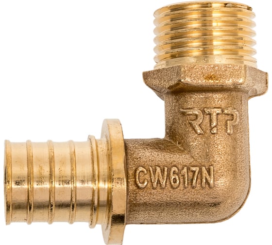 Изображение товара Угольник RTP аксиальный нар.резьба d20x1/2 34851