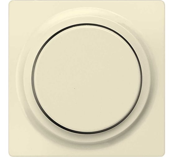 Изображение товара Центральный элементи дизайна для диммера Siemens DELTA I-SYSTEM электрический белый с поворотной кнопкой 55x55мм 5TC8901