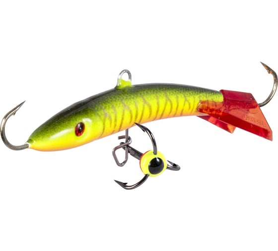 Изображение товара Балансир Lucky John BAUCHA 4 с тройником, 40мм/301RT 31401-301RT