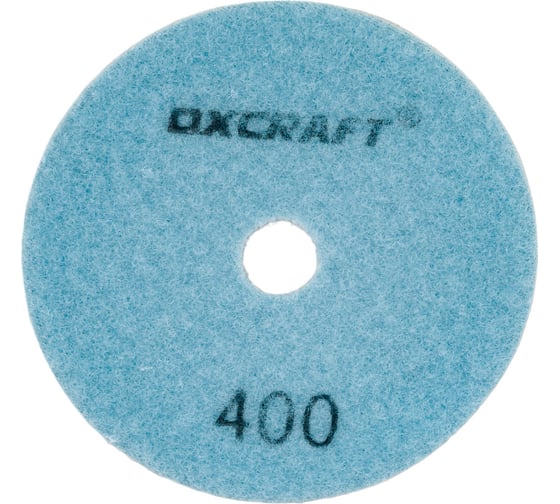 Изображение товара Алмазный гибкий шлифовальный круг черепашка (мокрая шлифовка) 100 мм, P400 OXCRAFT УТ-00013984