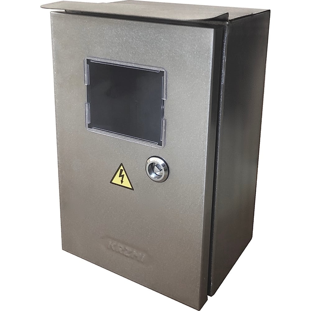 Изображение товара Учетно-распределительный навесной корпус KRZMI ЩУ-Н 1ф-6 козырек IP55 4651117990409