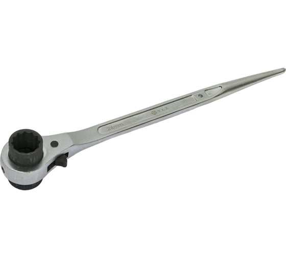 Изображение товара Торцевой монтажный ключ CNIC MT9201 24x27 мм, двухсторонний с трещоткой, реверсивный, коликовый 73384