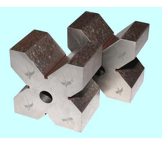 Изображение товара Поверочные и разметочные призмы TLX чугунные, 150x150x80 мм, тип П2-2 кл.точн.1 комплект из 2-х шт. 65106