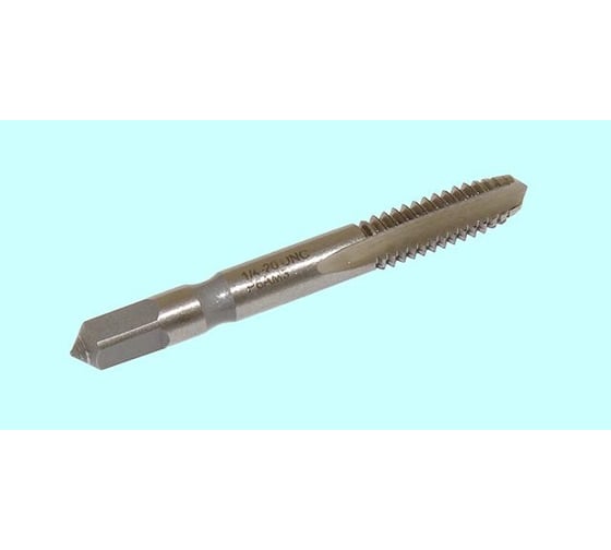 Изображение товара Метчик CNIC 1/4" UNC 60°, P6AM5 дюймовый, м/р, 20 ниток/дюйм,, для глухих отверстий 68636