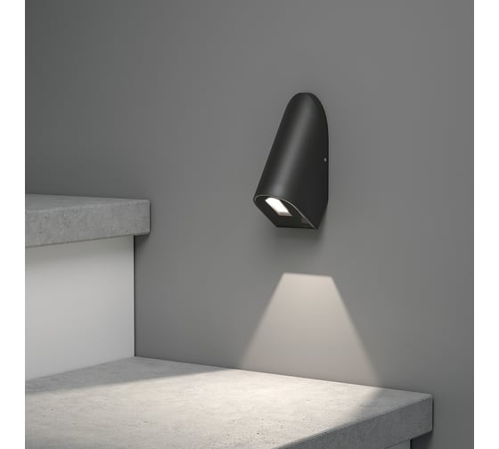 Изображение товара Садово-парковый светильник Elektrostandard со светодиодами bit led 35168/d черный a063973