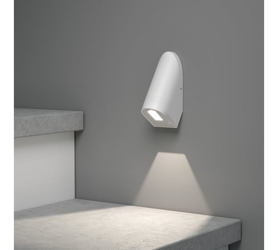 Изображение товара Садово-парковый светильник Elektrostandard со светодиодами bit led 35168/d белый a063975