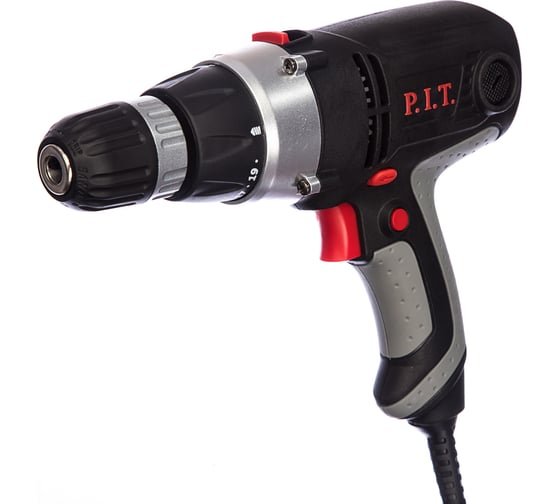 Изображение товара Сетевая дрель-шуруповерт P.I.T. МАСТЕР PBM10-C2