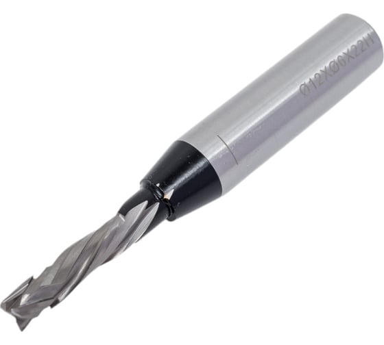 Изображение товара Фреза прямая пазовая монолитная компрессионная PROFESSIONAL Z3, D=6x22 мм, S=12 мм PROCUT ASX1121