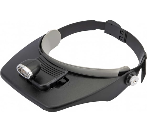 Изображение товара Лупа (налобная, 1.2/1.8/2.5/3.5x, с подсветкой, 2 LED) Pro Legend PL4409