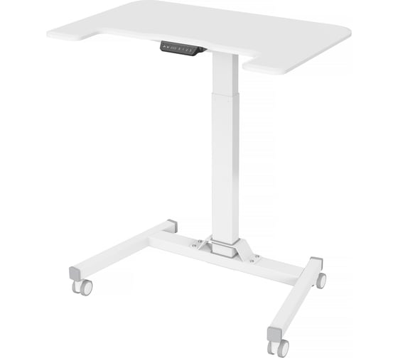 Изображение товара Стол для ноутбука CACTUS CS-FDE101WWT столешница МДФ, белый 80x60x123 см 1770954