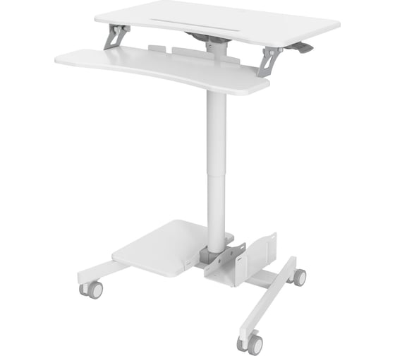 Изображение товара Стол для ноутбука CACTUS CS-FDS108WWT столешница МДФ, белый 71x39.2x110 см 1770947