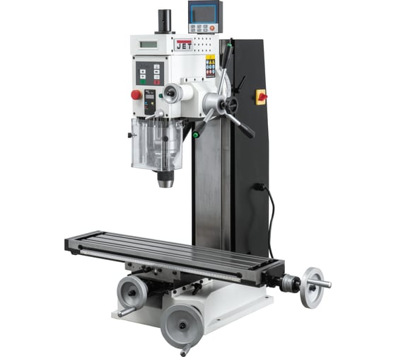 Изображение товара Фрезерно-сверлильный станок, стол 160x700 мм, 230 В JET JMD-3T DRO 50000549M