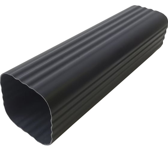 Изображение товара Водосточная труба VN ПВХ 1,5 метра, U110/67, серый TG15