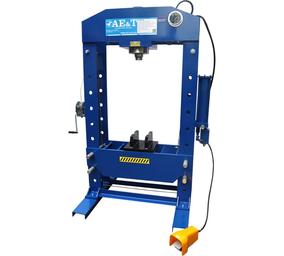 Изображение товара Пресс с ручным и пневмоприводом 100 т AE&T T612100A