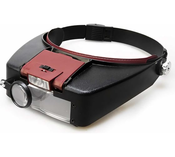 Изображение товара Лупа (налобная, 1.5/3.0/8.5/10.0x, с подсветкой, 2 LED) Pro Legend PL4411