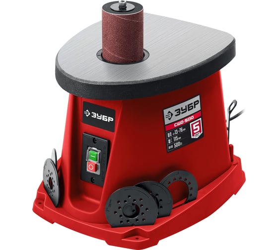 Изображение товара Оосцилляционно-шпиндельный шлифовальный станок ЗУБР 500 вт СШО-500