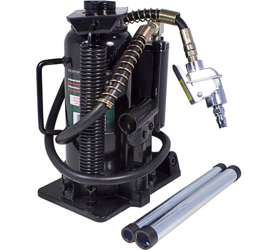 Изображение товара Бутылочный пневмогидравлический домкрат ROCKFORCE 12т RF-1600-1 BIG(51090)