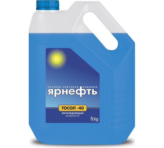 Изображение товара Тосол Ярнефть -40 5 кг 1539