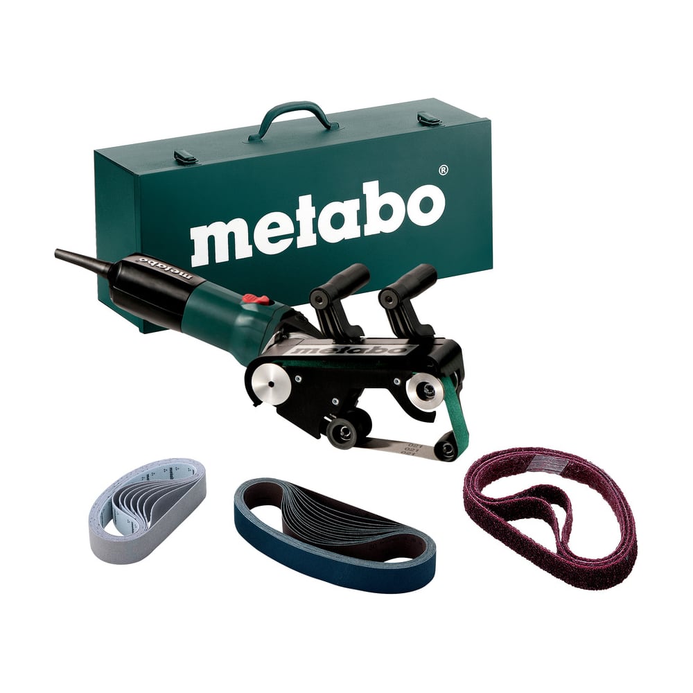 фото Шлифователь для труб metabo rbe 9-60 set 602183510