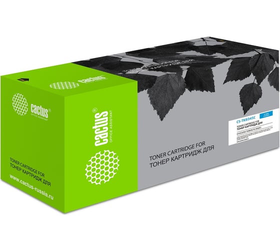 Изображение товара Лазерный картридж Cactus CS-TK8345C TK-8345C голубой, 12000 страниц, для Kyocera TASKalfa 2552ci/2553ci 1128365