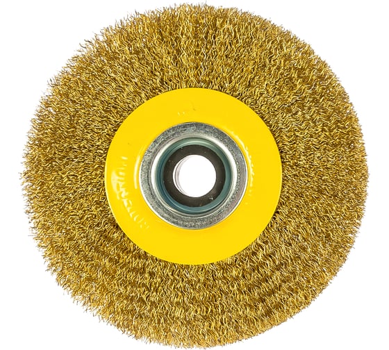 Изображение товара Щетка крацовка дисковая (125 мм; 12 мм) Biber 70978 тов-076223