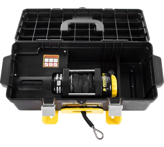 Изображение товара Переносная лебедка с синтетическим тросом в коробке Superwinch Winch2Go 4000 SR W1500