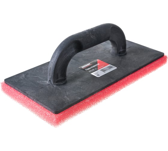 Изображение товара Терка Gigant EUROTEX 140х280 мм с твердой губчатой накладкой SPT 017 (Россия)