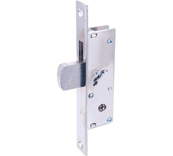 Изображение товара Врезной узкопрофильный замок VETTORE 71 под крестовой ключ, 5 ключей, cp хром 20533