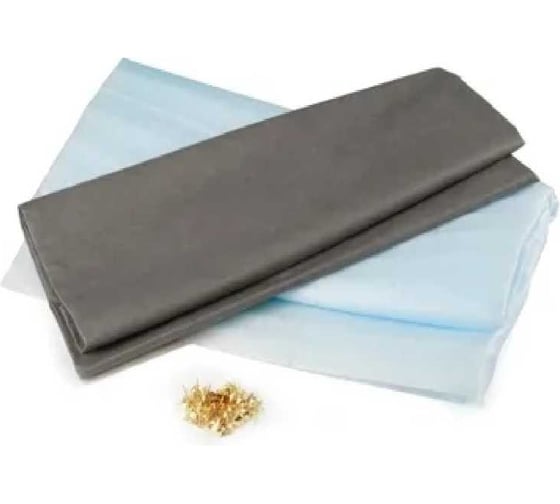 Изображение товара Комплект обивки и утеплителя для деревянной двери на изолоне ЛЕТО серый 23731