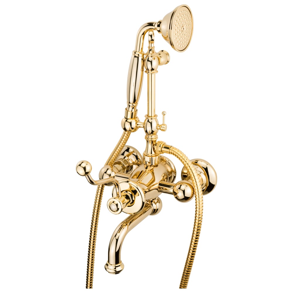 Изображение товара Миглиоре VIVALDI смеситель для ванны с поворотным изливом золото 19544